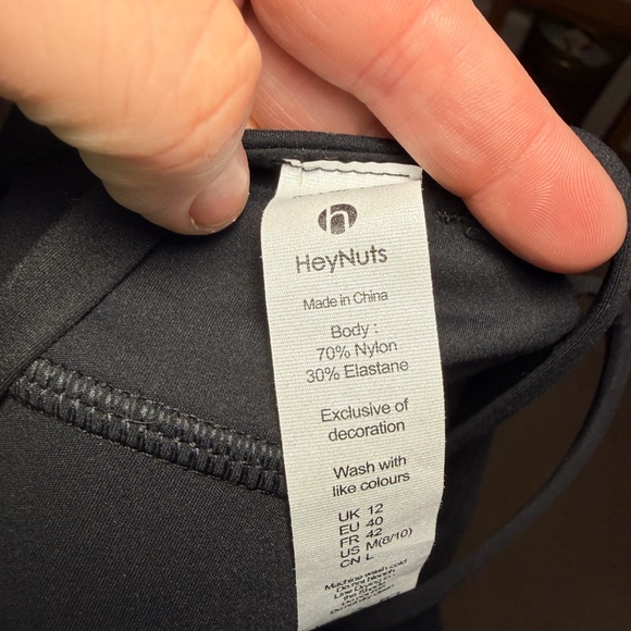 Black tank with built in Bra. Great for Workout attire!! - Picture 2 of 3